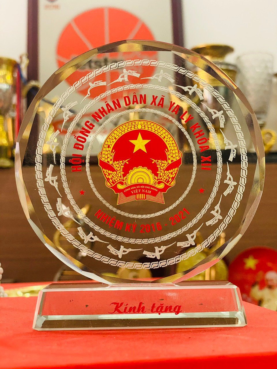 Kỷ niệm chương thủy tinh - DN3