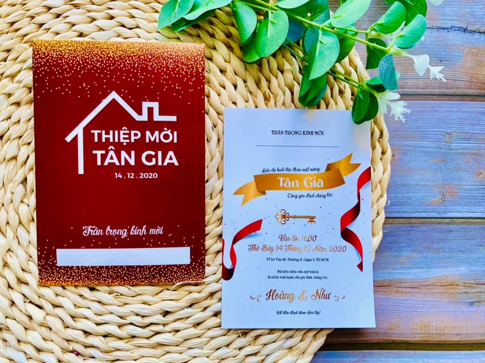 Album thiệp tân gia