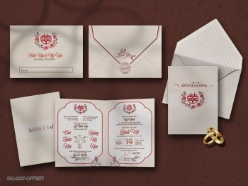 Album thiệp cưới thiết kế